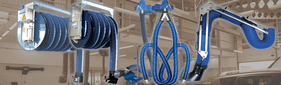 Odsávání výfukových plynů Články a reference