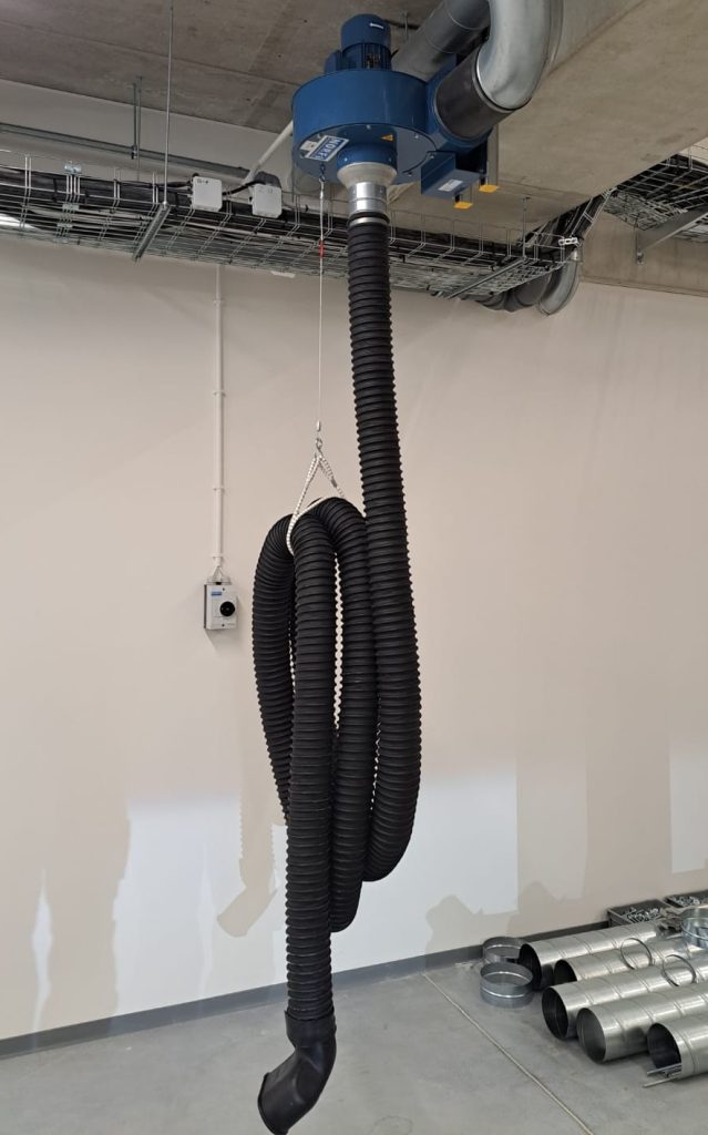 Samostatná jednotka odsávání výfukových plynů NORFI pro Digiteq Automotive