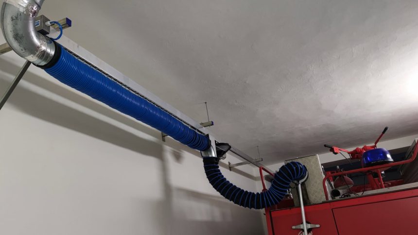 Hasičská zbrojnice v Bohušovicích nad Ohří