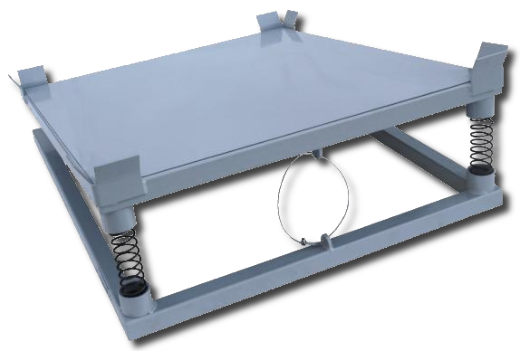 Naklápěcí rampa pro IBC kontejnery Produkty Teknomatik - Naklápěcí rampy a manipulační technika pro IBC kontejnery