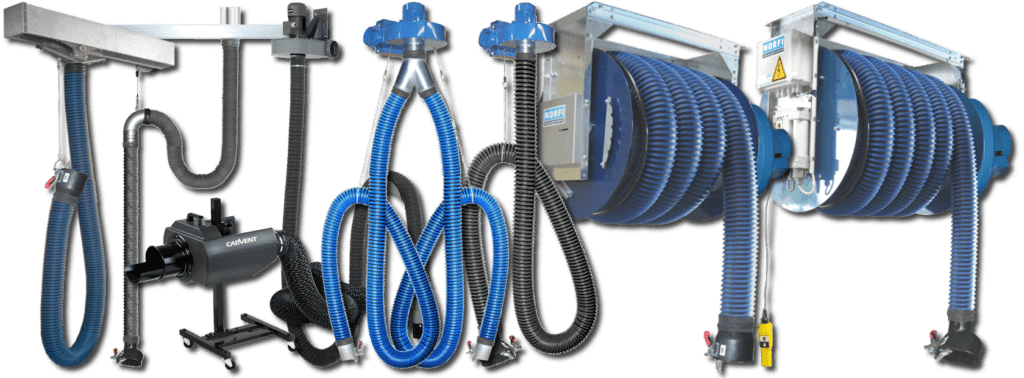 Odsávání výfukových plynů