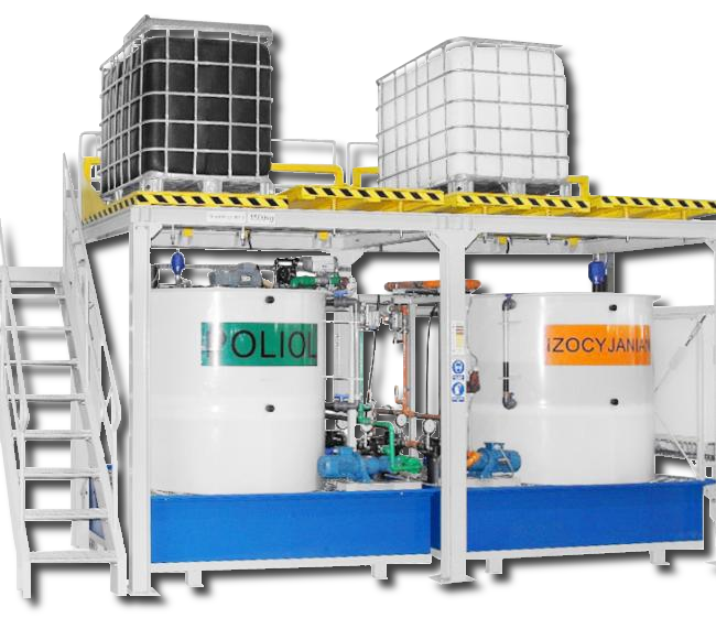 Stanice skladování chemie Produkty Teknomatik - Stanice skladování chemie