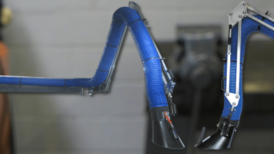 Odsávací ramena pro svařování