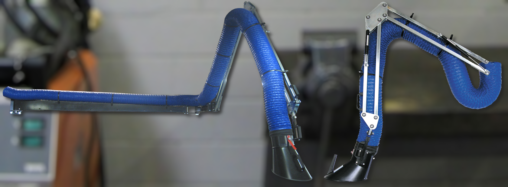 Odsávací ramena pro svařování