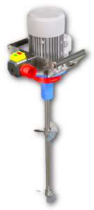 Míchadla a mixéry Teknomatik -  Vysokootáčkové míchadlo s elektrickým napájením na šroubovací uzávěr IBC MKZE500